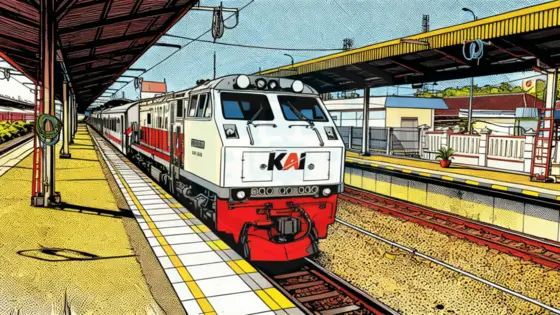KA Blambangan Ekspres 200an Tapi abis Karawang Langsung Cirebon