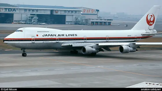 02 Pesawat Boeing 747 146 SR Bernomor Registrasi JA8119 Terlibat Tragedi JAL 123